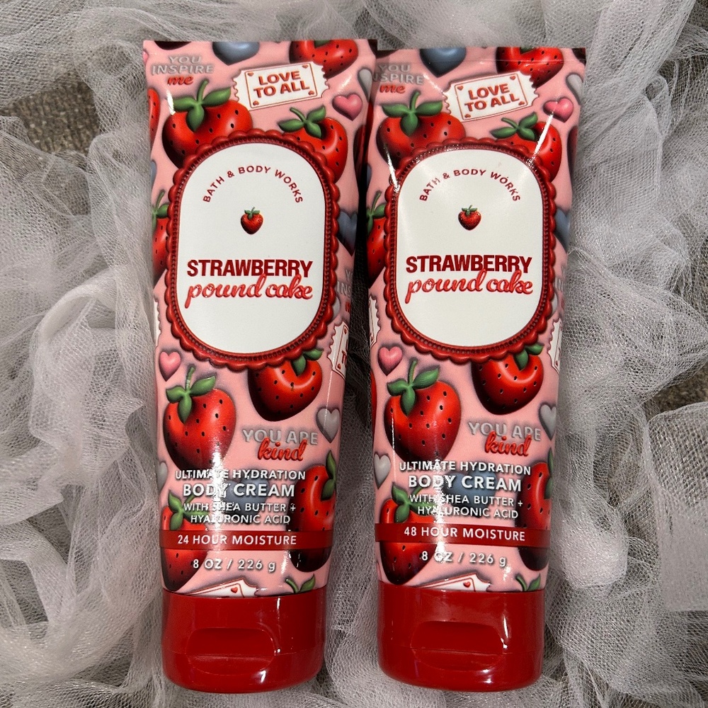 🎃NWT Strawberry Pound Cake by Bath & Body Works
